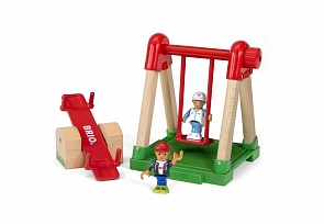 Игровой набор - Детская площадка,4 предмета (Brio, 33948)